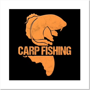 Carp Fishing Posters and Art